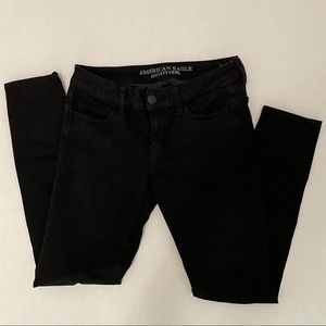 American Eagle Black Jegging Jean
